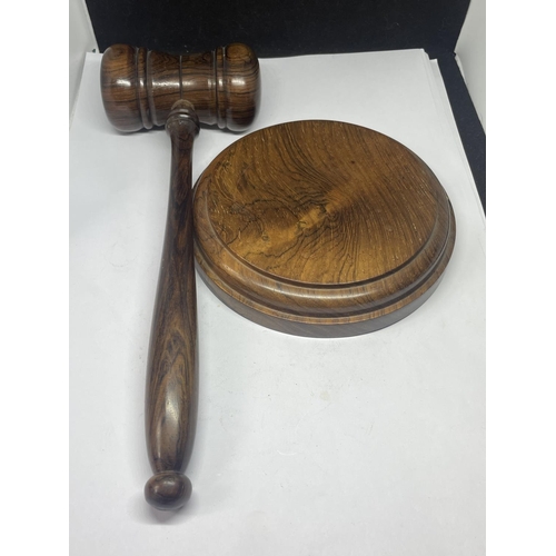 78 - AN ASPREY LONDON GAVEL