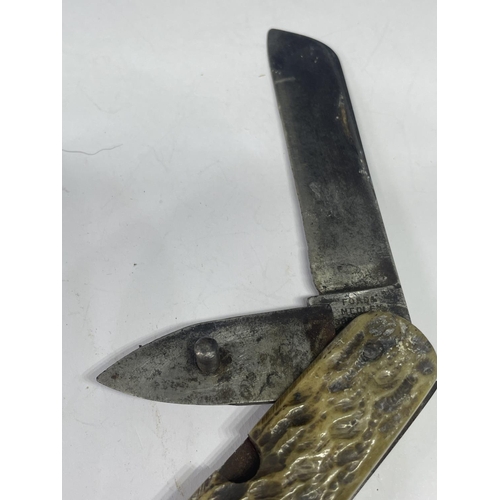 81 - A VINTAGE FORD AND MEDLEY SHEFFIELD POCKET KNIFE