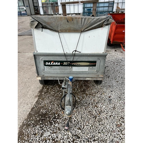 278 - DAXARA 107 CAR TRAILER NO VAT