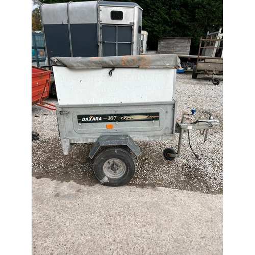 278 - DAXARA 107 CAR TRAILER NO VAT