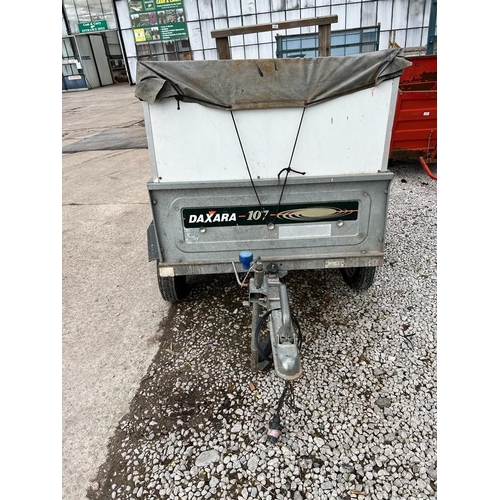 278 - DAXARA 107 CAR TRAILER NO VAT