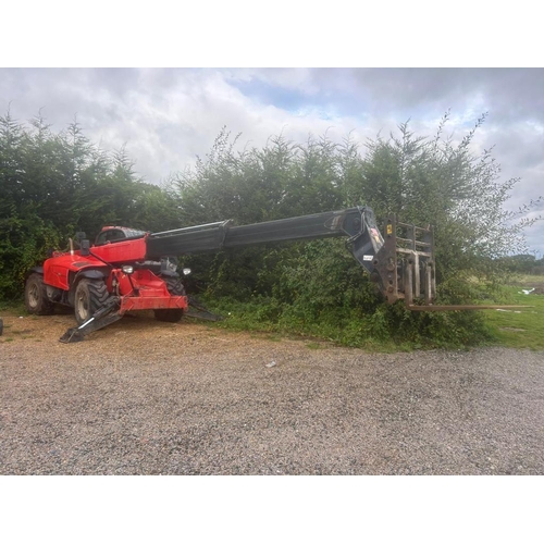 176 - 2015 MANITOU ST3B 40 MTR TELEHANDLER REGISTRATION ..64,  9000 HRS + VAT