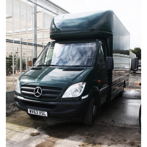 190A - MERCEDES 513CDI LUTON VAN WITH TAIL LIFT MANUAL WV63XSL 215338 MILES MOT 31/05/24 FIRST REG 11/11/13... 