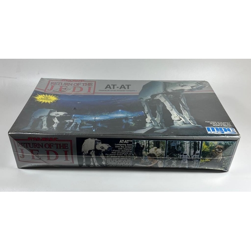 110 - A BOXED AND SEALED ERTL STAR WARS RETURN OF THE JEDI AT-AT MPC SCALE MODEL