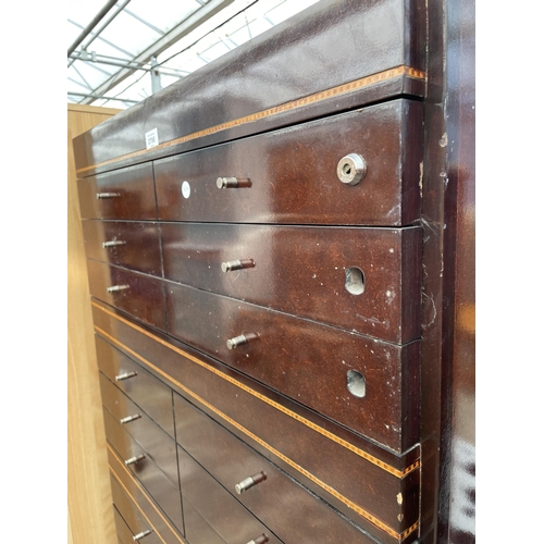 2766 - A MODERN CHEST OF TWELVE DRAWERS, 32