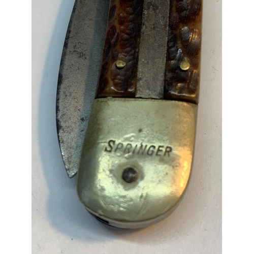 29 - A VINTAGE SPRINGER GERMANY POCKET KNIFE