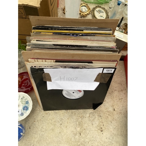 1815 - AN ASSORTMENT OF VINTAGE LP RECORDS