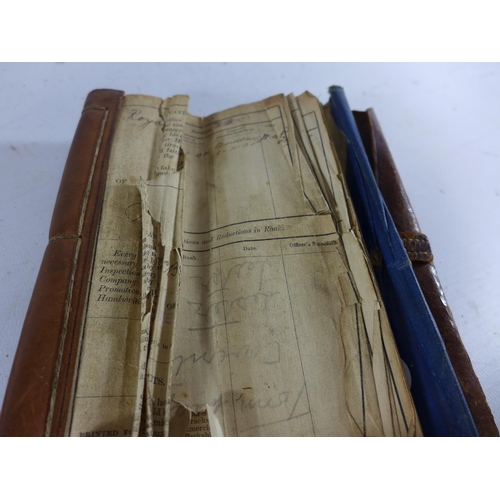 384 - A LATE 19TH CENTURY SERVICE AND PAYMENT BOOK FOR JOHN SMITH OF THE ROYAL HORSE ARTILLERY DATED 1895/... 