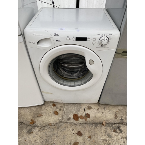 2356 - A WHITE CANDY 6KG WASHING MACHINE