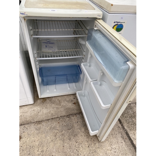 2366 - A WHITE LEC UNDERCOUNTER FRIDGE