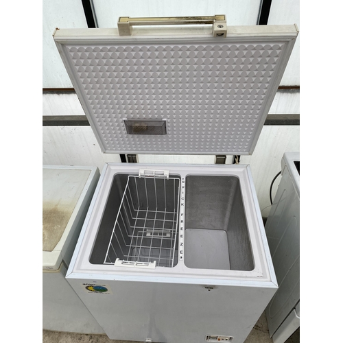 2367 - A WHITE FRIGAR CHEST FREEZER