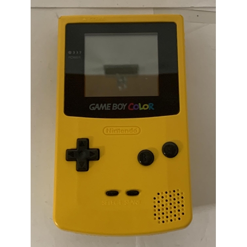 336 - A BOXED GAMEBOY COLOR PORTABLE HANDHELD