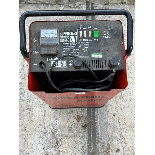 10 - A SEALEY SUPERSTART 320/1 POWER BATTERY STARTER CHARGER NO VAT