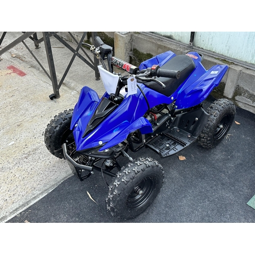 2 - A 2017 AMF CHILDS QUAD BIKE IN GOOD CONDITION AND COMPLETE WITH KEY IN OFFICE NO VAT
