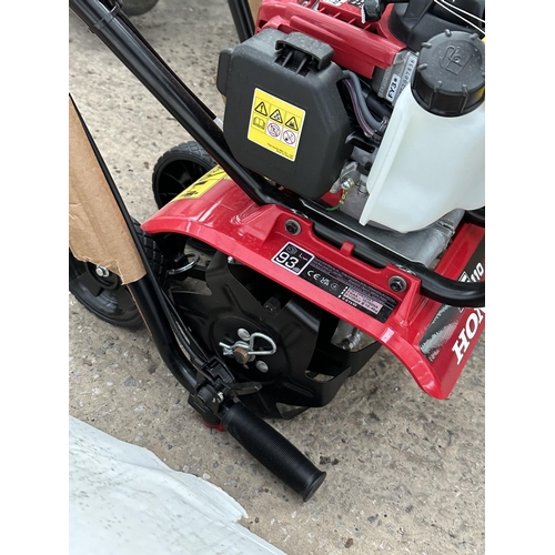 52 - HONDA F616 TILLER WORKING ORDER  NO  VAT