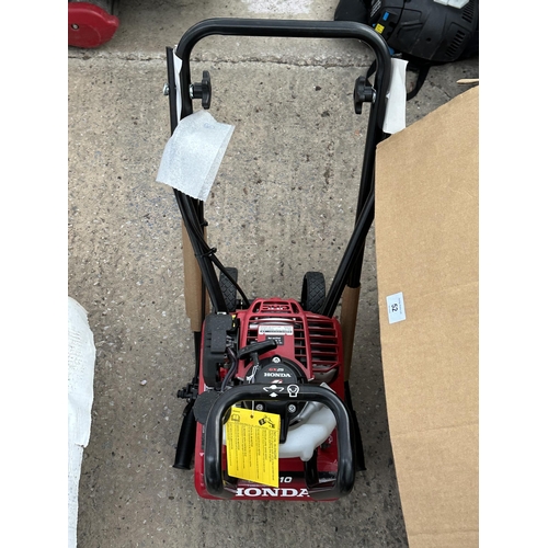 52 - HONDA F616 TILLER WORKING ORDER  NO  VAT