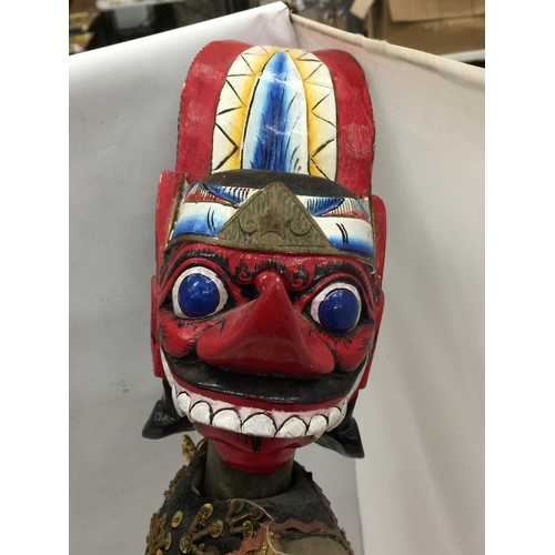 11 - A VINTAGE INDONESIAN WAYANG GOLEK PUPPET