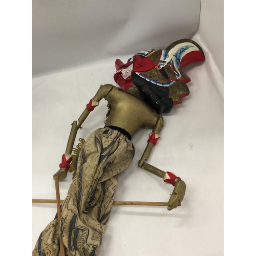 11 - A VINTAGE INDONESIAN WAYANG GOLEK PUPPET