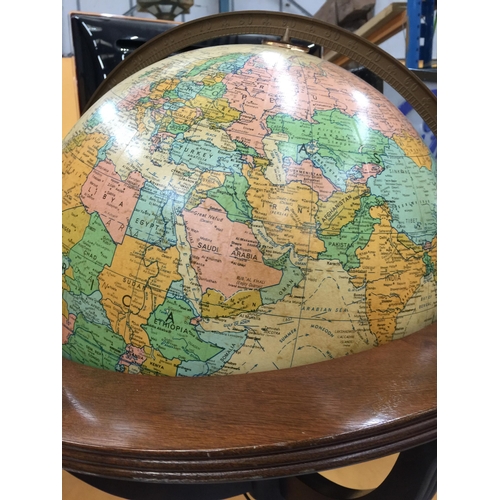 22 - A REPRODUCTION TERRESTRIAL GLOBE, 16