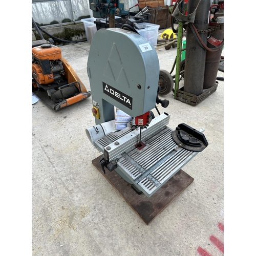 99 - A DELTA 28-185C BAND SAW - NO VAT