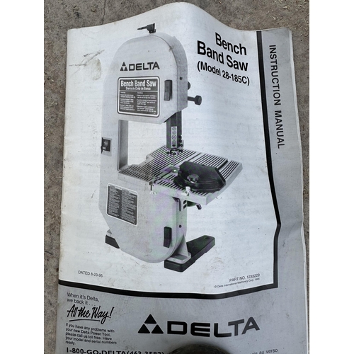 99 - A DELTA 28-185C BAND SAW - NO VAT