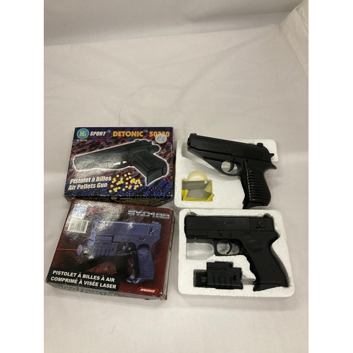 120 - TWO BOXED FRENCH BB GUNS