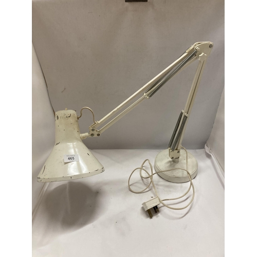 465 - A VINTAGE DANISH HCS RETRO ANGLEPOISE LAMP