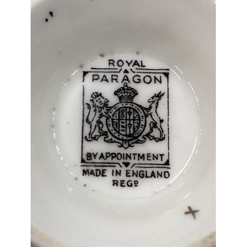 261 - A ROYAL PARAGON FOUR PIECE BONE CHINA SET