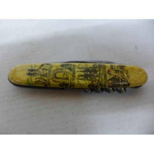 405 - A VINTAGE GERMAN SOUVENIR POCKET KNIFE