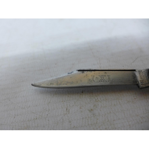 408 - AN IXL GEORGE WOLSTENHOLM SHEFFIELD POCKET KNIFE