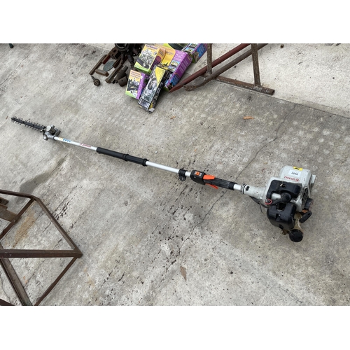 2050 - A GARDENCARE PETROL LONG REACH HEDGE TRIMMER