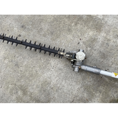 2050 - A GARDENCARE PETROL LONG REACH HEDGE TRIMMER