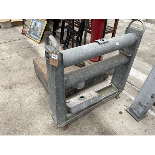 2060 - A VINTAGE GALVANISED ELTEX PARAFIN GREENHOUSE HEATER