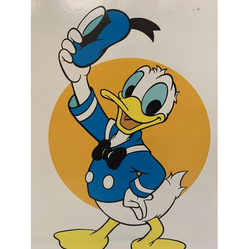 268A - A VINTAGE WALT DISNEY PRODUCTIONS DONALD DUCK PRINT 60 X 45 CM