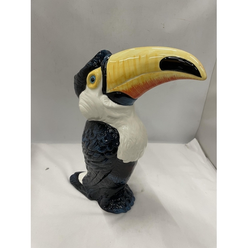 90 - A DRAGONFLY JACK GRAHAM DESIGN TOUCAN FIGURE