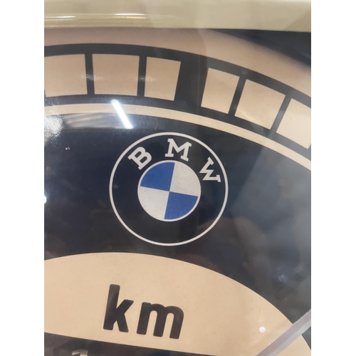 96 - A NEW AND BOXED BMW WALL CLOCK