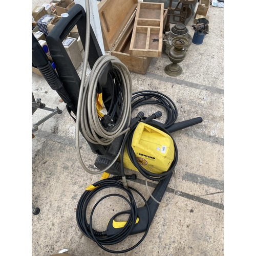 1805 - A KARCHER B302 ELECTRIC PRESSURE WASHER