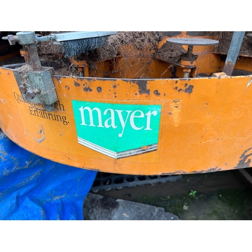 303 - MAYOR TOWABLE 3 PHASE POTTING MACHINE ON WHEELS THIS IS THE SPARE POTTING MACHINE AND HAS NOT BEEN N... 