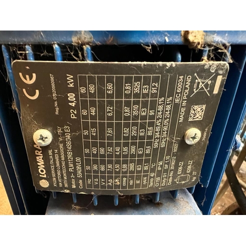 307 - LOWARA PUMP AND A FILTER TANK + VAT TO BE CLLECTED FROM NEWBURGH NEAR WIGAN FURTHER DETAILS NIGEL AS... 