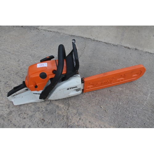 343 - STHIL MS241C CHAINSAW NO VAT LOTS 343-350 ARE FROM A RETIREMENT DISPERSAL THE OTHER EQUIPMENT HAS BE... 