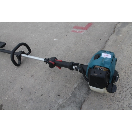 345 - MAKITA EN4950H POLE HEDGECUTTER HARDLEY USED PLEASE NOTE THIS IS A 4 STROKE ENGINE MANUAL & TOOLS IN... 