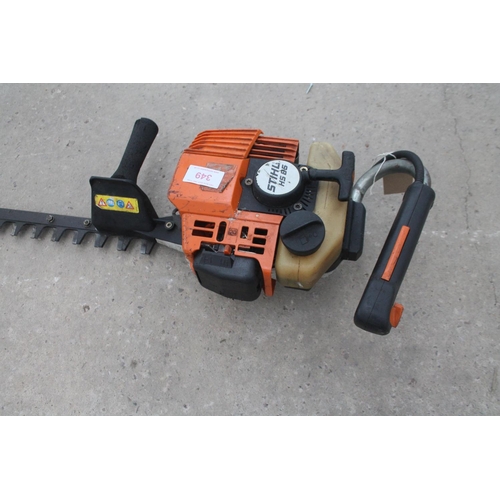 349 - STHIL HS85 HEDGE CUTTER NO VAT FROM A RETIREMENT DISPERSAL