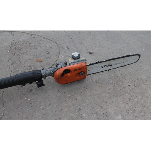 350 - STHIL HT75 POLE CHAINSAW NO VAT FROM A RETIREMENT DISPERSAL SALE