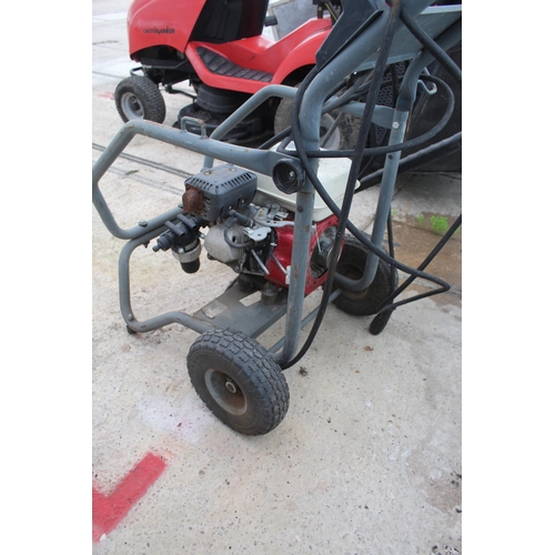 113 - KARCHER PETROL POWER WASHER  + VAT