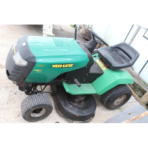 116 - WEED EATER 14.5 HP 426 6 SPEED RIDE ON MOWER  NO VAT