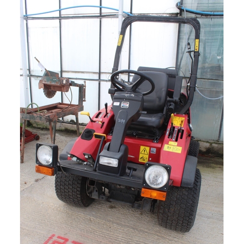 147 - A SHIBAURA CM374 AUTO HI SPEED 4 WHEEL DRIVE RIDE ON MOWER + VAT