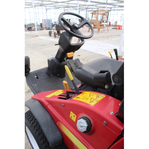 147 - A SHIBAURA CM374 AUTO HI SPEED 4 WHEEL DRIVE RIDE ON MOWER + VAT