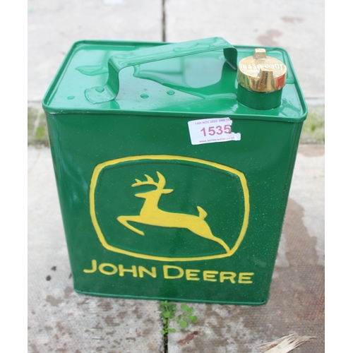 1535 - JOHN DEERE CAN  + VAT