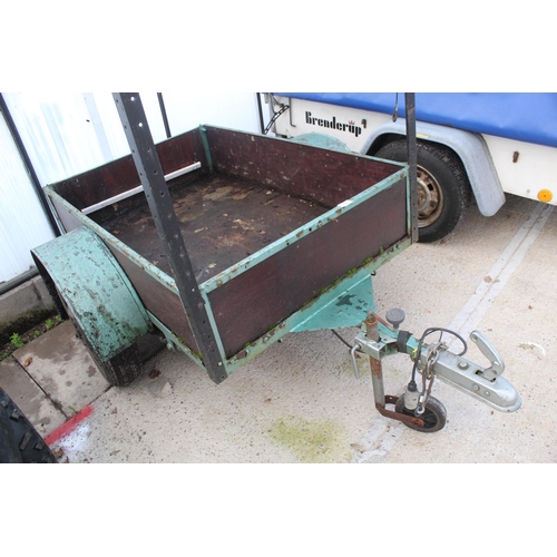 156 - A CAR TRAILER  NO VAT