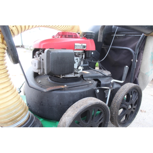 158 - A BILLY GOAT PROFESSIONAL PETROL GARDEN VACUUM (GWO)  NO VAT